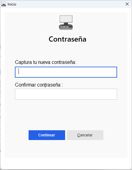 Contraseña - Abarrotes punto de venta
